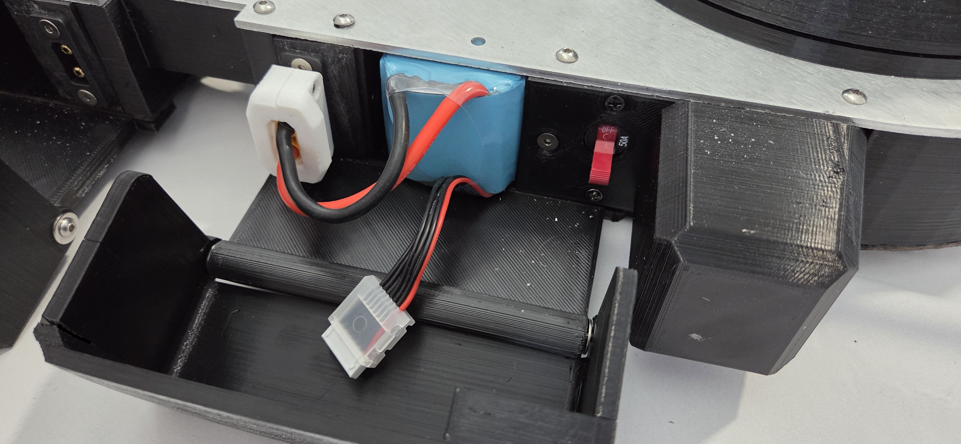 Right Side Battery Box and Power Switch