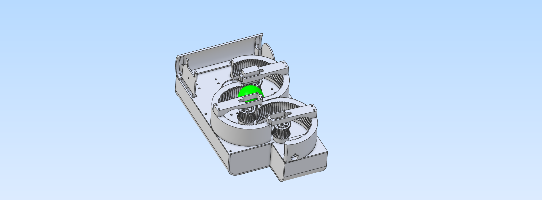 Rear view of Launch Head Assembly